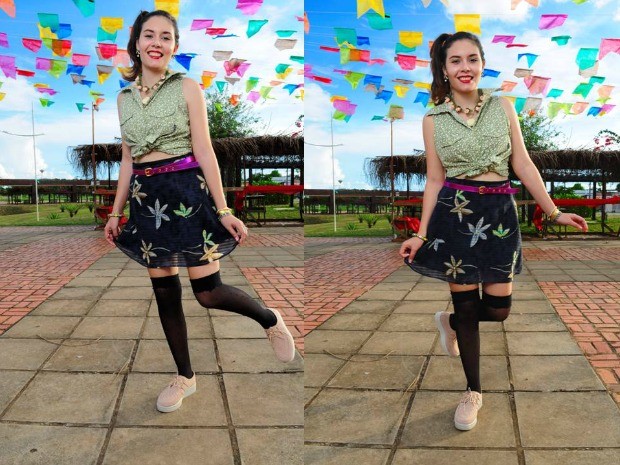 roupa caipira fácil