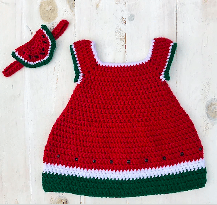 vestido minnie crochê vs vestido minnie tecido
