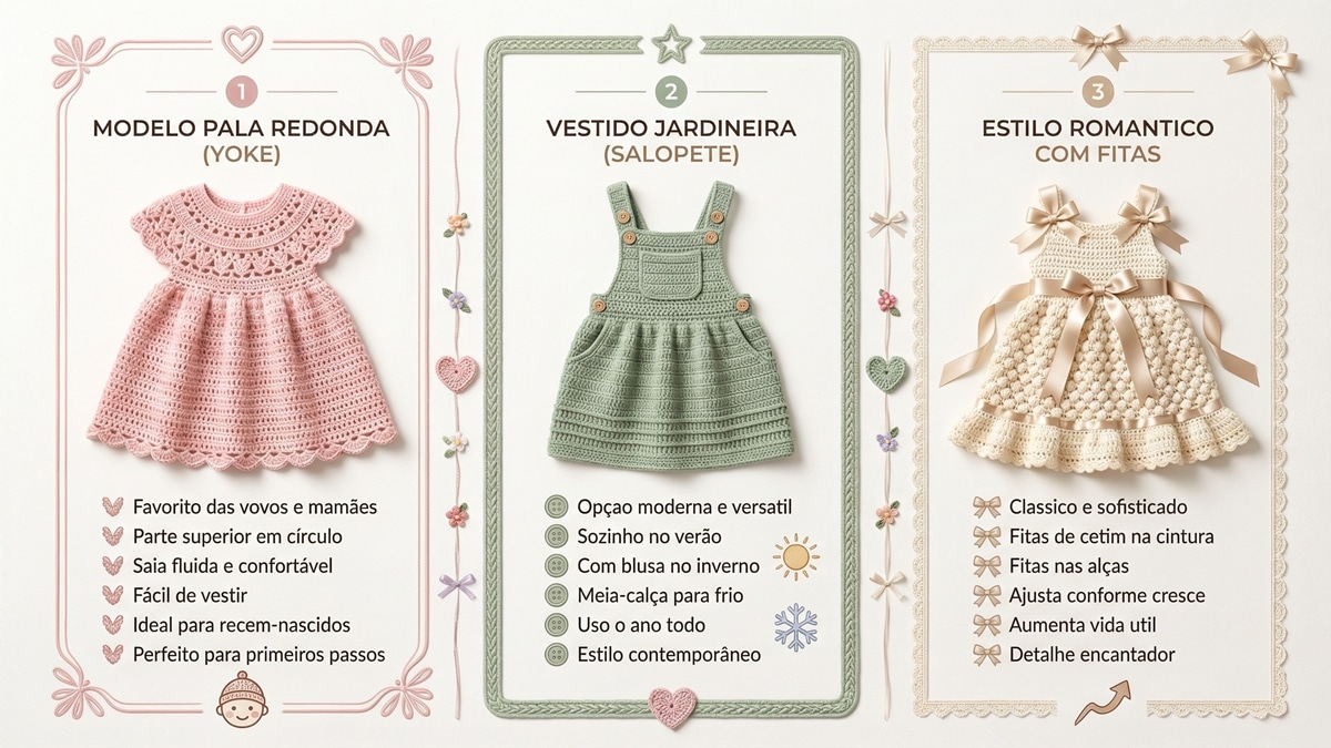 custo para fazer vestido minnie crochê