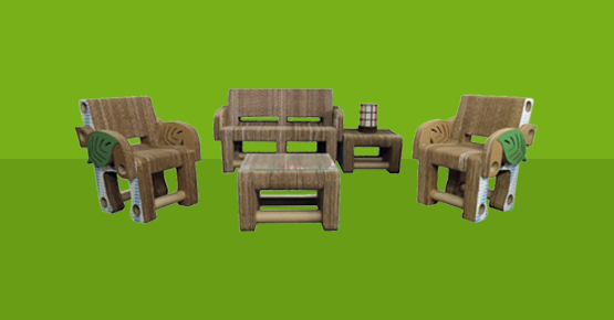 erros comuns ao decorar sala com material reciclado