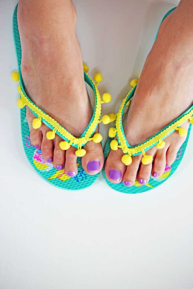 Dicas de Acabamento para um Chinelo de Pérolas Perfeito