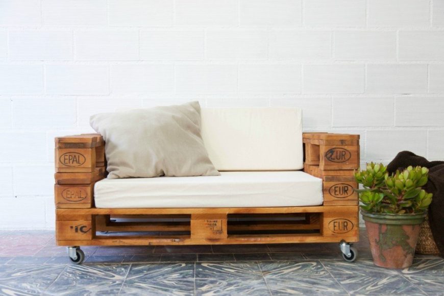 quanto custa fazer um sofa de palete