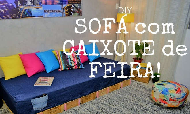 sofa de artesanato