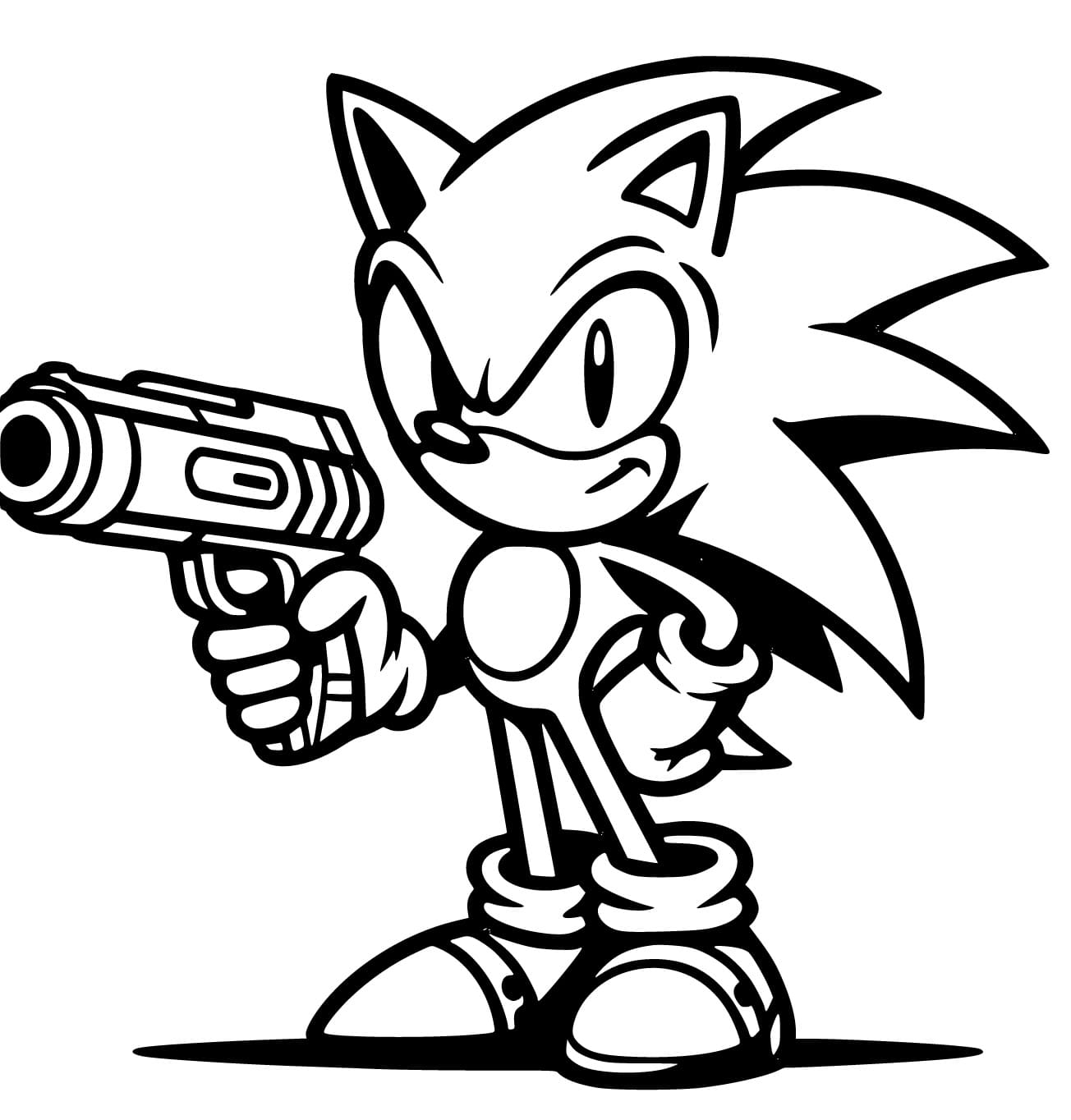 sonic 2 para pintar