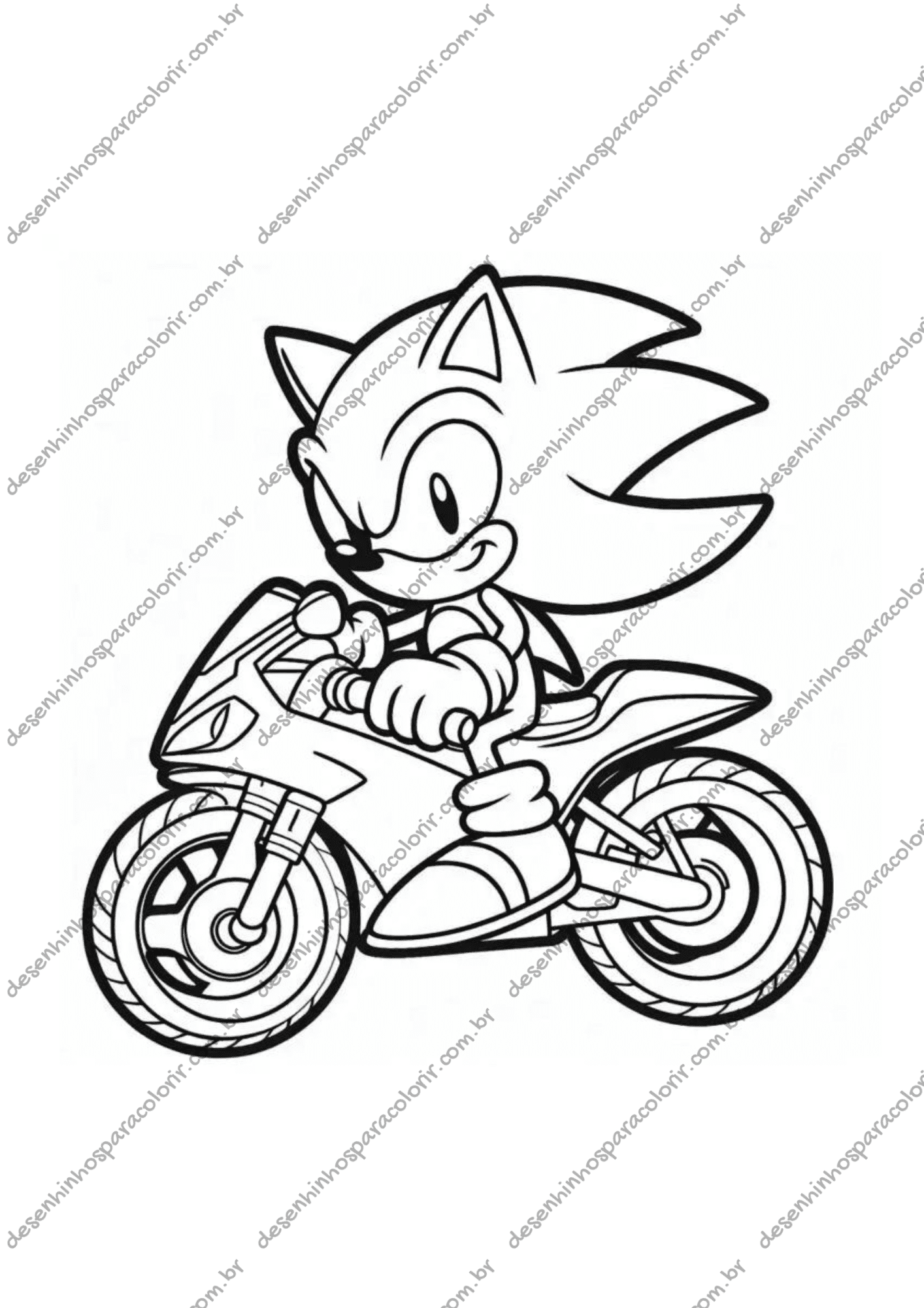 sonic 2 classic coloring pages