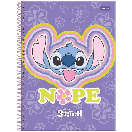 capa caderno stitch espiral