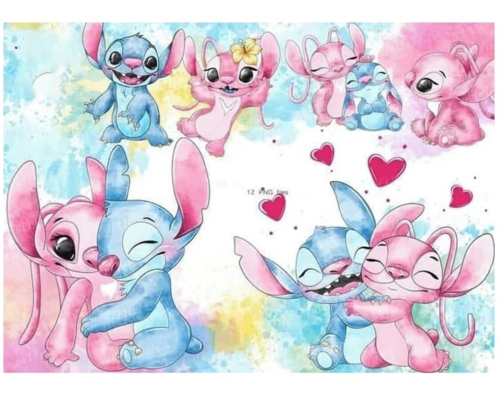 desenho do stitch para colorir e imprimir