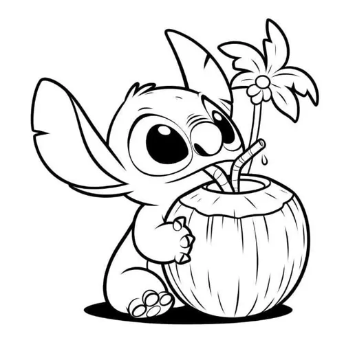 stitch para caneca png