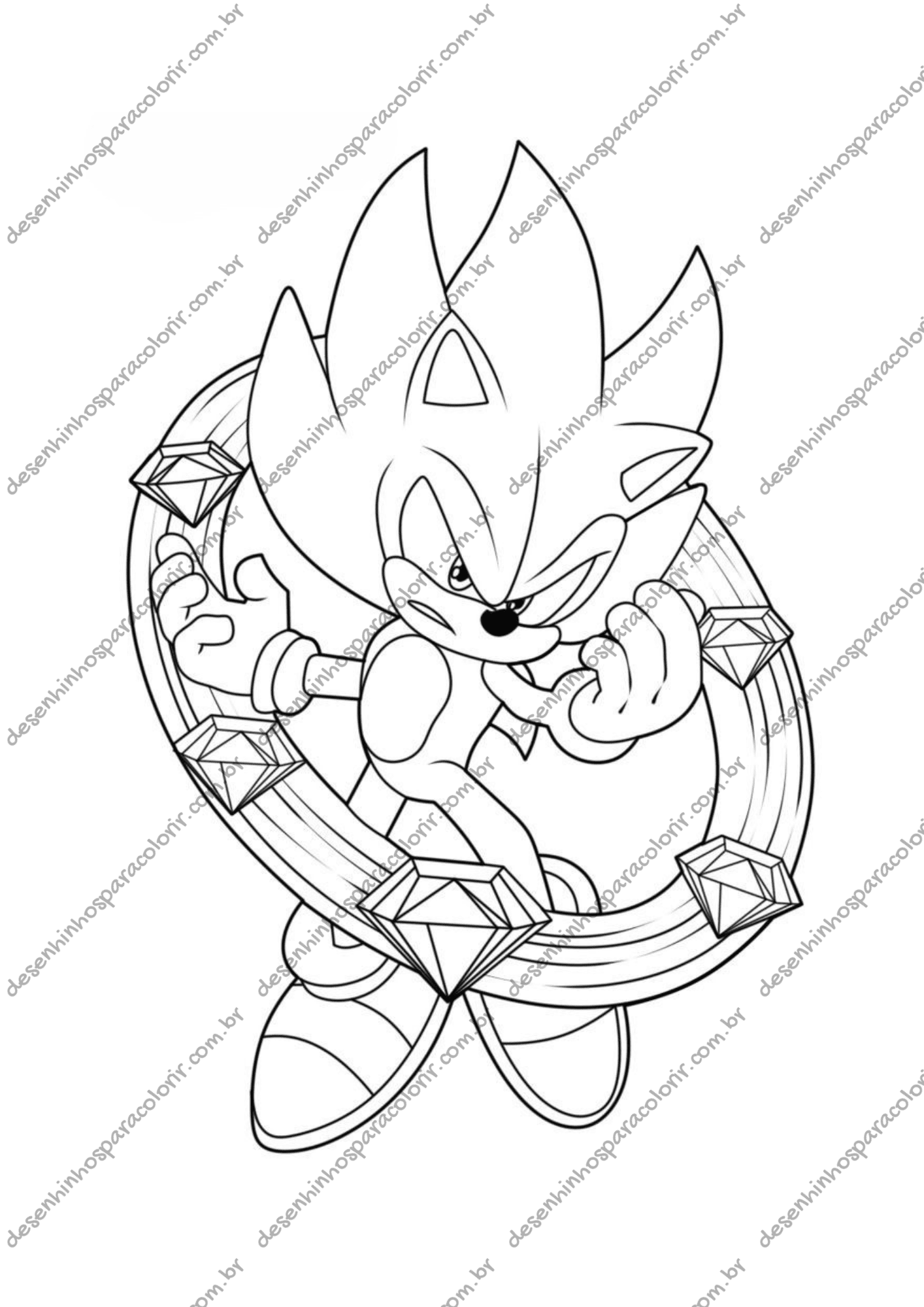 sonic the hedgehog atividades para imprimir