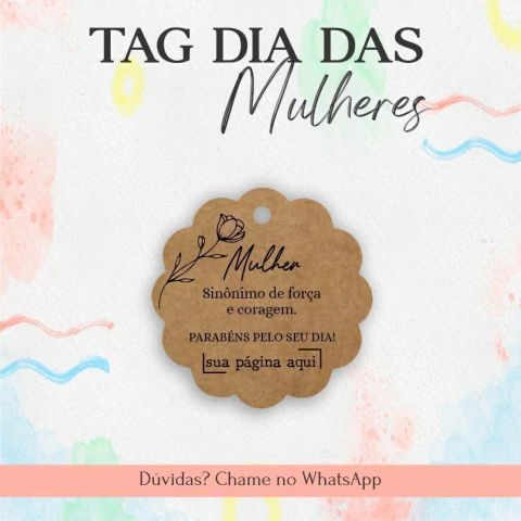 tags para imprimir dia da mulher