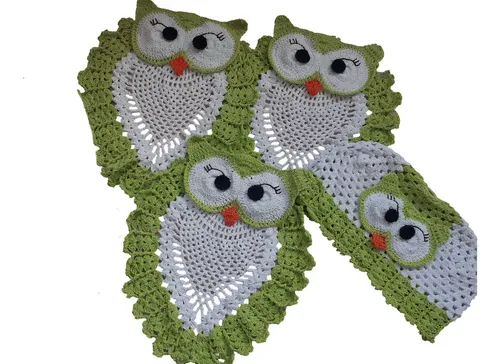 Onde Comprar Tapetes de Coruja Artesanais: Shopee