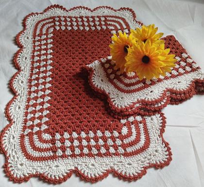 10 modelos de tapetes de crochê para sala