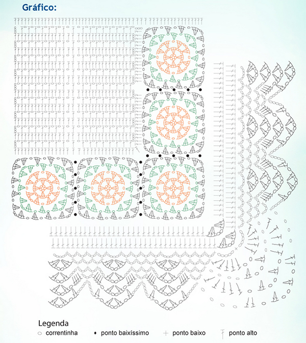 gráfico tapete de barbante oval