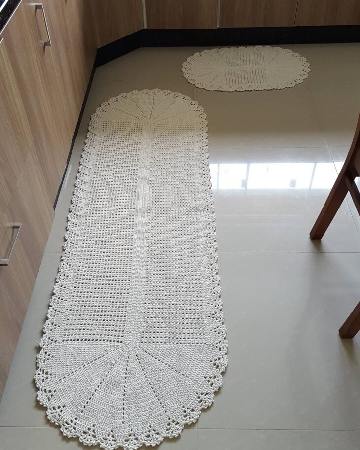 erros comuns ao fazer tapete de croche bem vindo