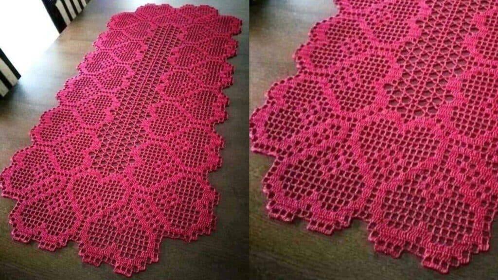 Tapete de Crochê Coração: Do Iniciante ao Avançado - Tutoriais e Dicas