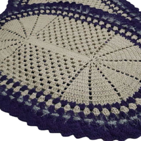 Tapete de Crochê Oval: 5 Modelos Fáceis para Iniciantes