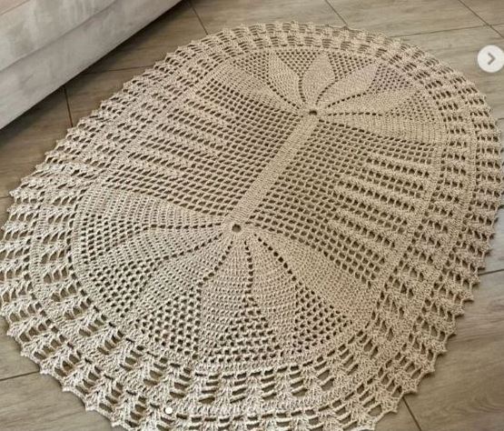 Tapete de Crochê Oval: 5 Modelos Fáceis para Iniciantes