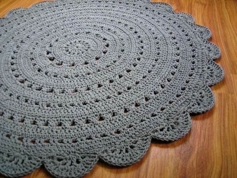 tapete redondo croche simples vs tapete redondo croche rendado qual escolher