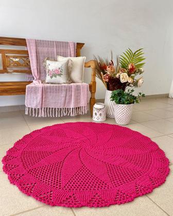 Tapete de crochê redondo: modelos luxuosos e onde comprar