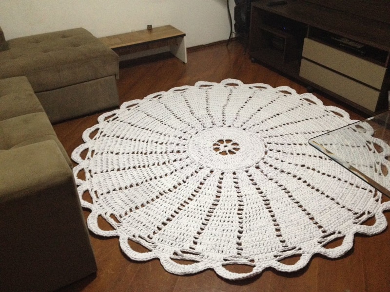 tapetes de barbante para sala