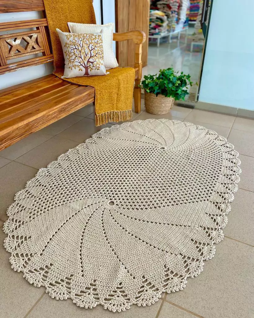 tapetes de barbante para sala