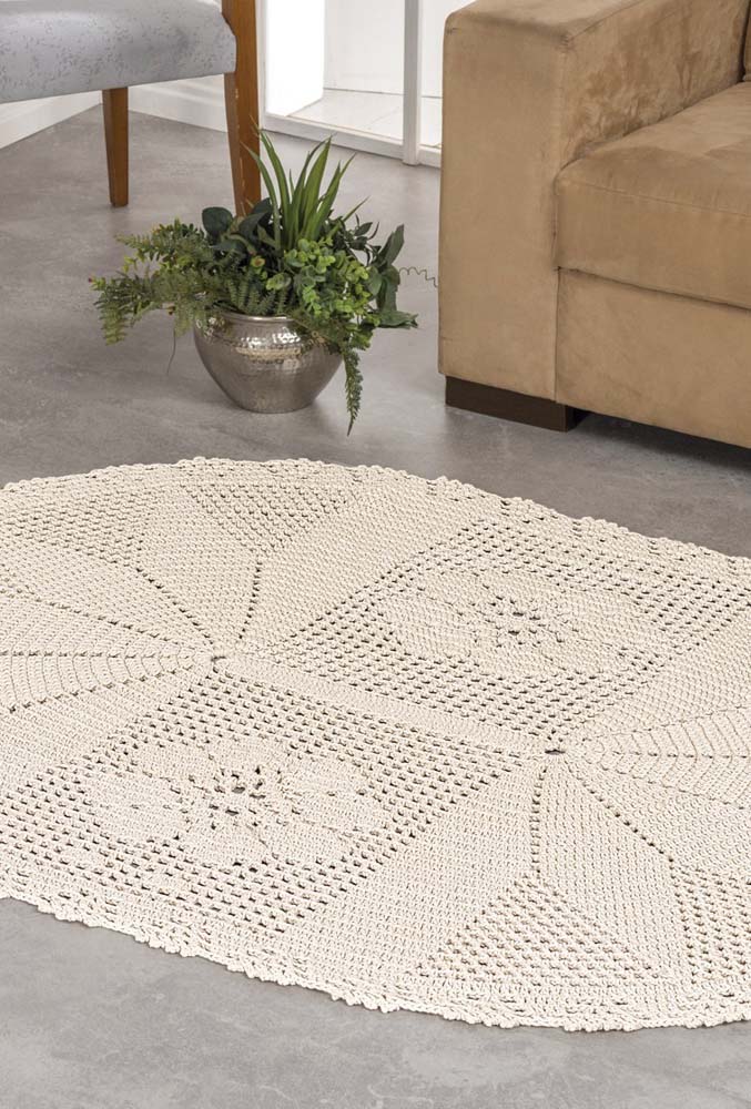 tapetes de barbante para sala