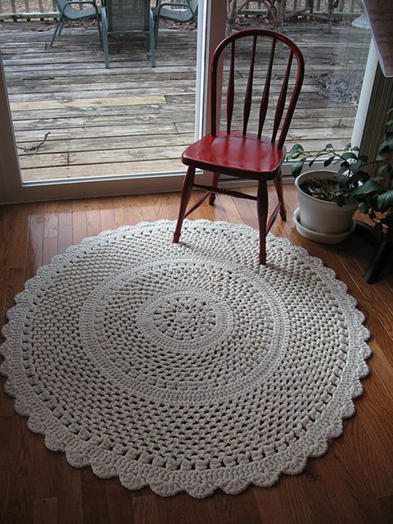 tapetes de barbante para sala