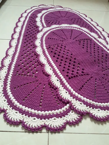 Tapetes de Crochê para Cada Ambiente: Formatos e Estilos para Cozinha