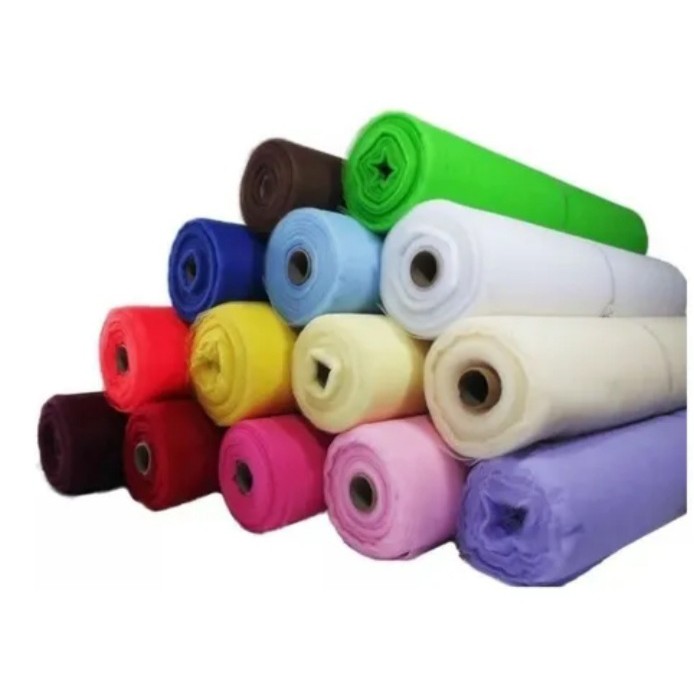 tecido filó colorido