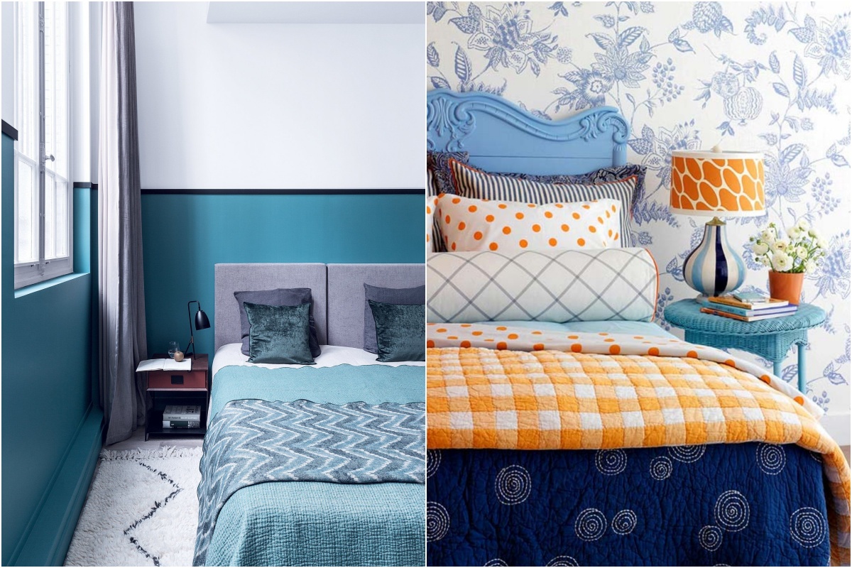 tema azul e branco