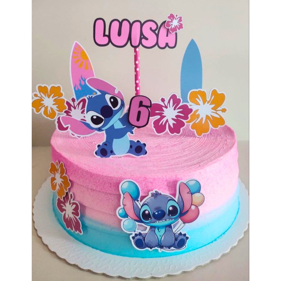 bolo do stitch ohana