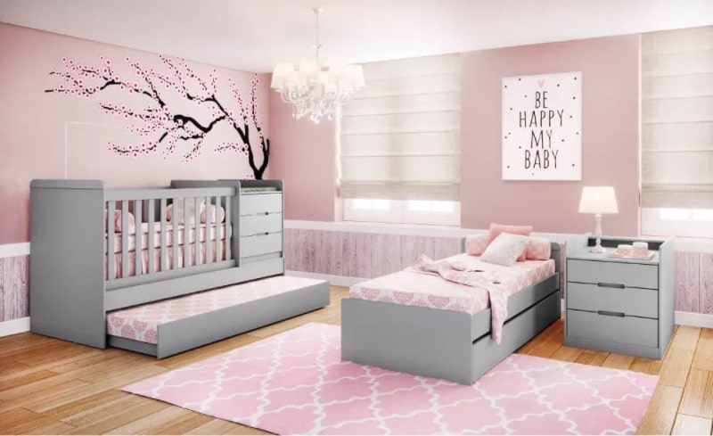 quanto custa decorar um quarto de bebê feminino