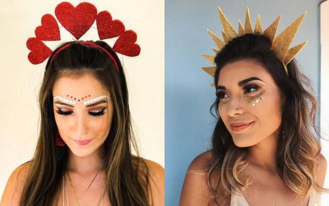 tiara de cetim vs tiara de gorgurão