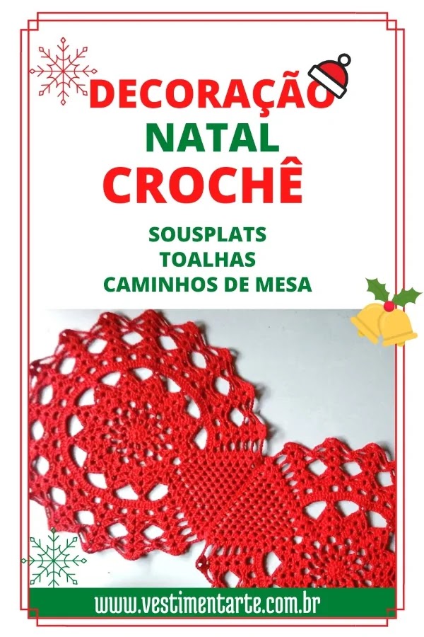 receita toalha de crochê retangular