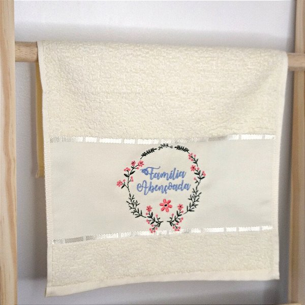 toalha de mao bordada barata onde comprar