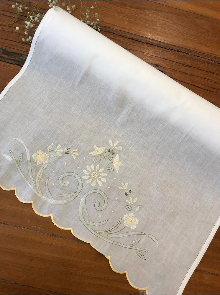 toalha de mao bordada ponto cruz ou vagonite qual melhor