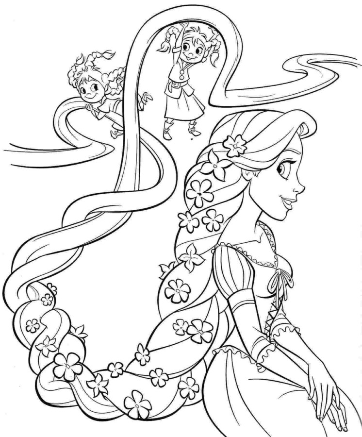 desenhos de princesas disney para colorir baby