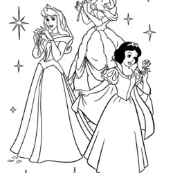 todas as princesas da disney para colorir