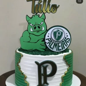 topo de bolo capivara para festa infantil