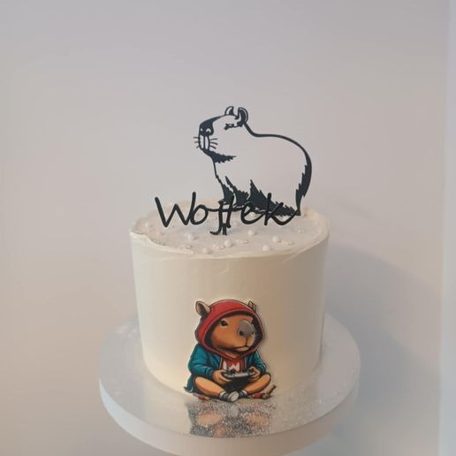 topo de bolo capivara vs topo de bolo de outro animal