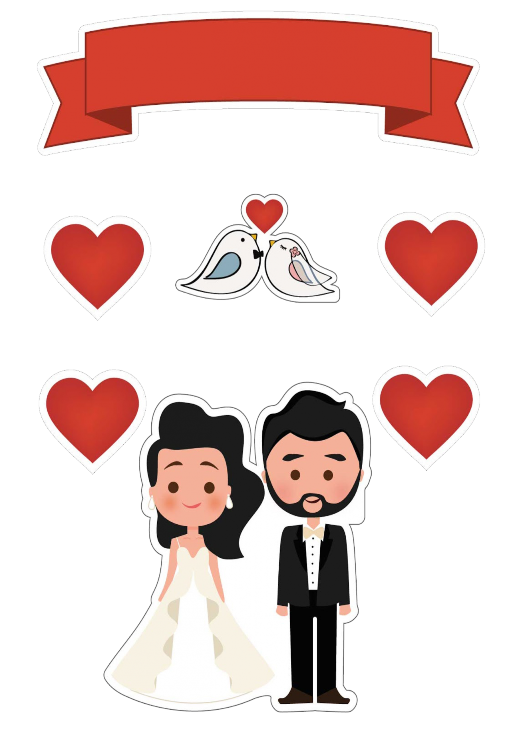 topo de bolo casal apaixonado