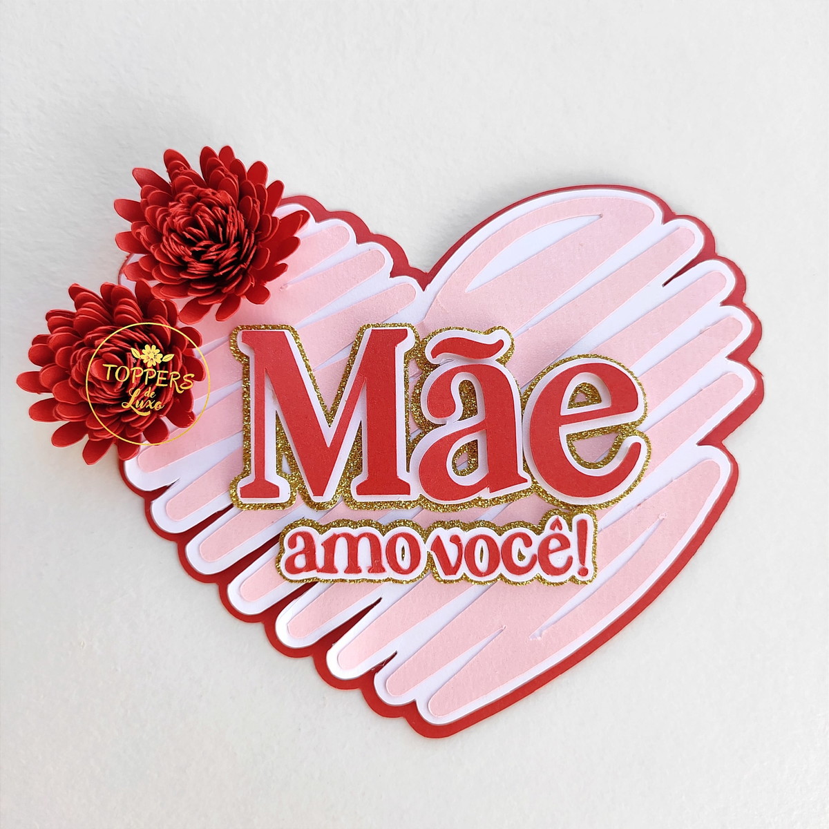 ideias topo de bolo dia das mães