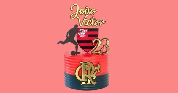 topo de bolo flamengo png download