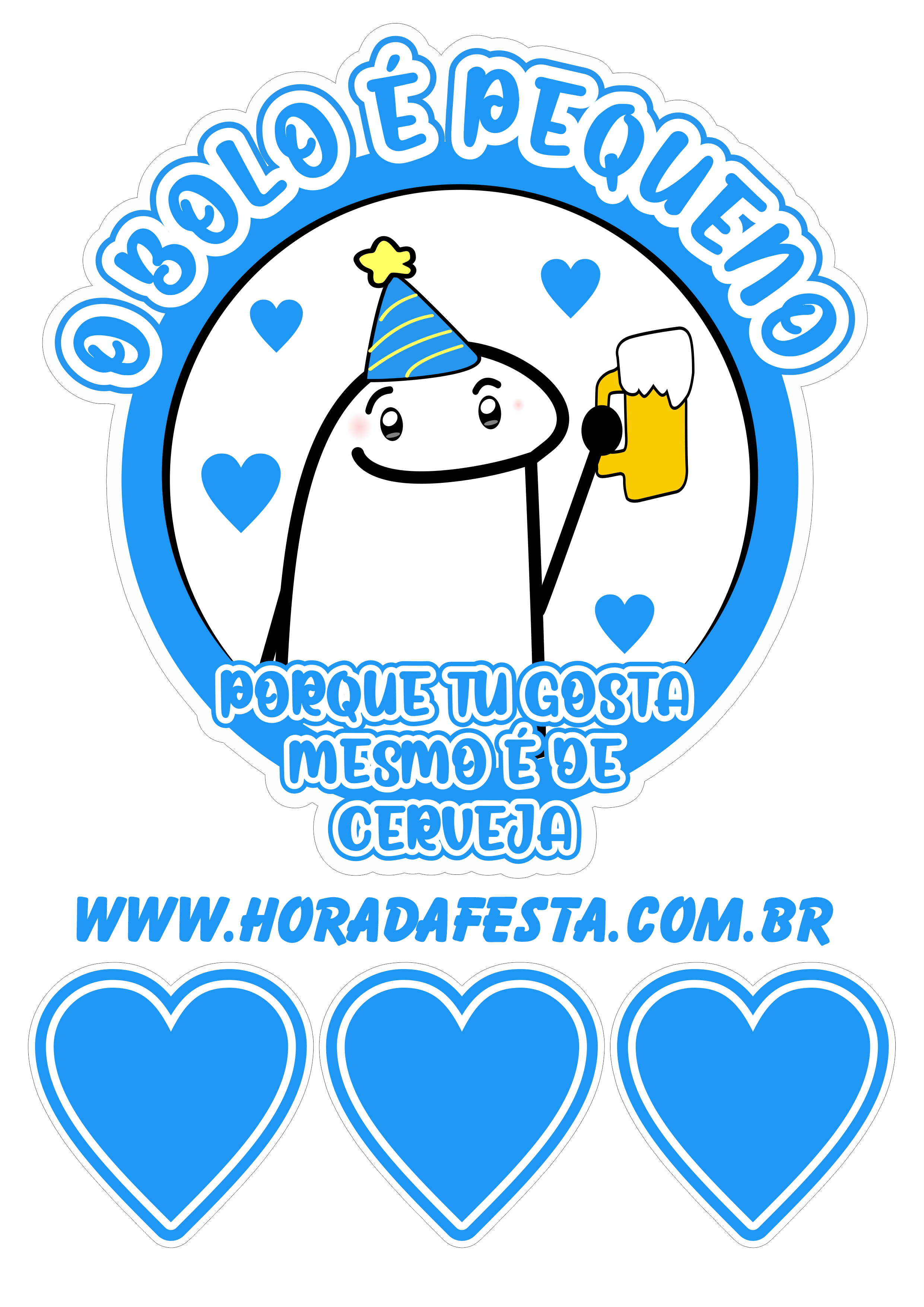 topo de bolo meme masculino para imprimir