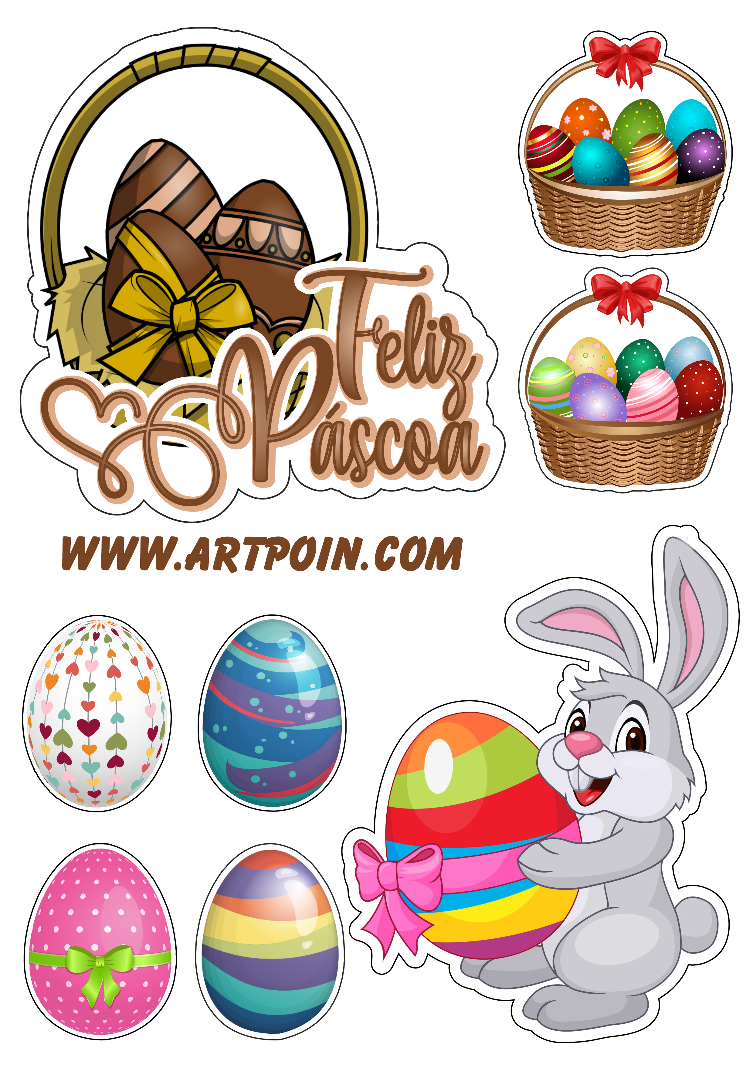 topo de pascoa infantil