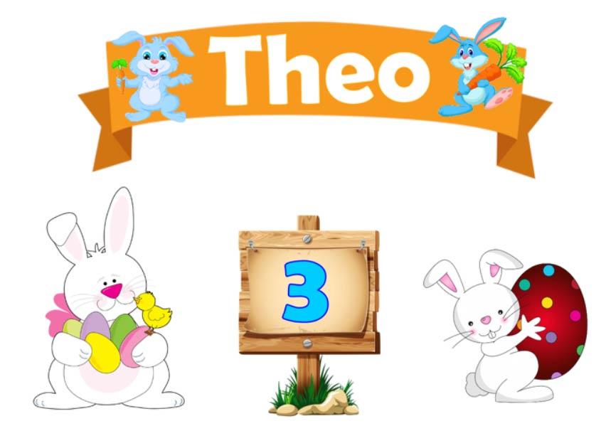 topo de pascoa infantil