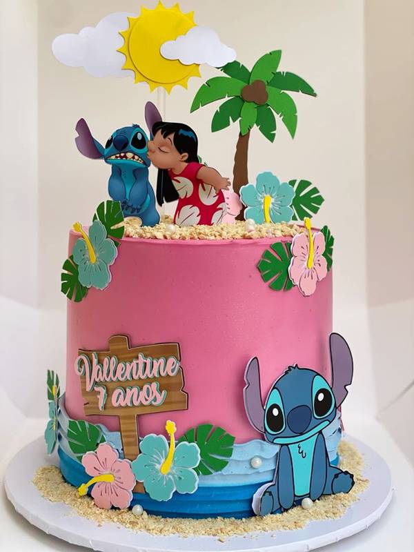 erros comuns ao fazer topper de bolo stitch em casa