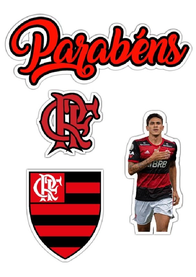 molde topper flamengo