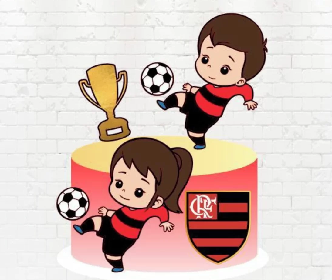 topper flamengo png
