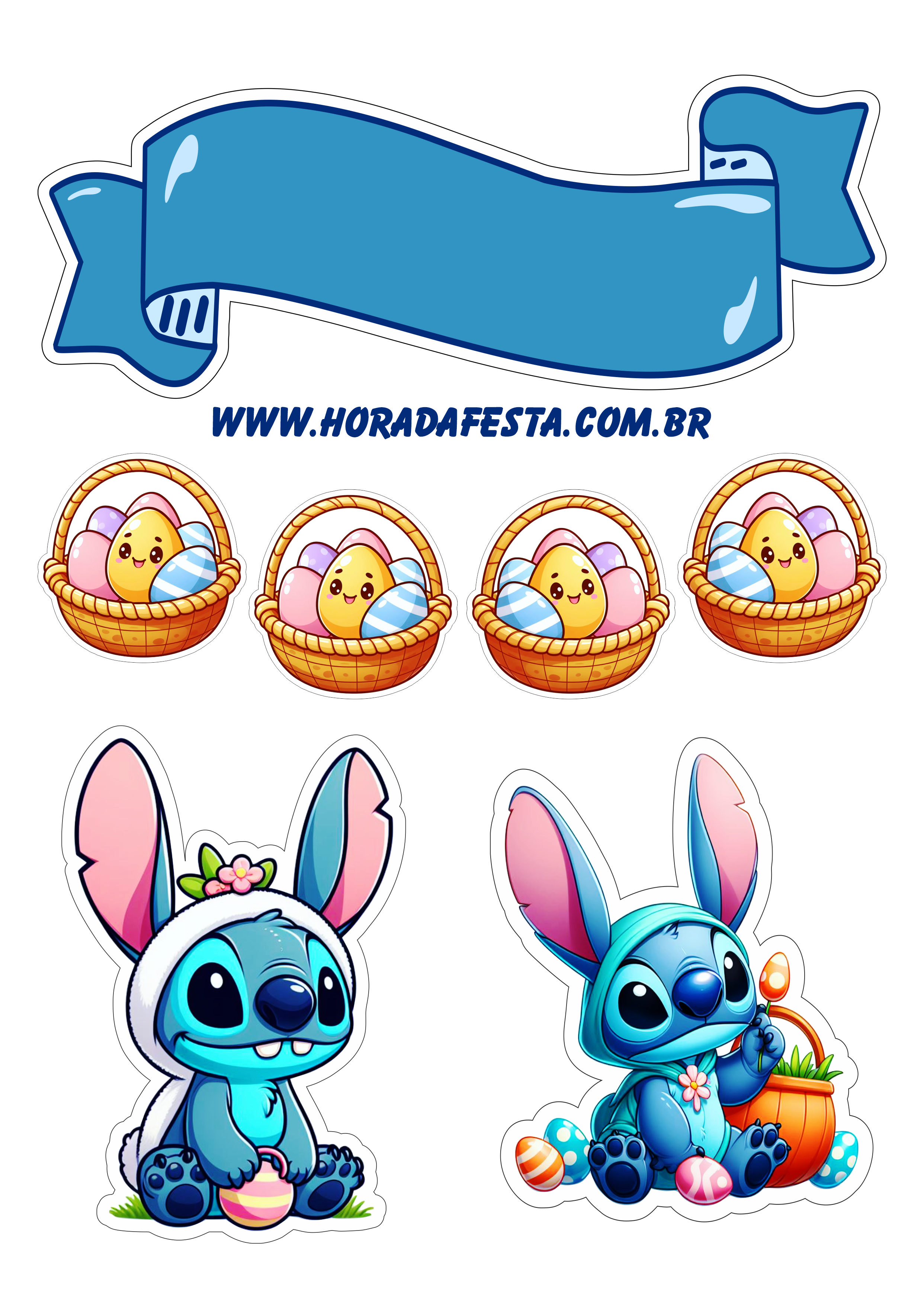 topper Stitch vs topper personalizado: qual escolher
